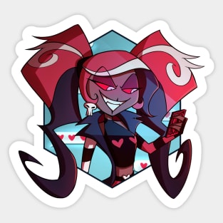 Velvette Hazbin Hotel Sticker